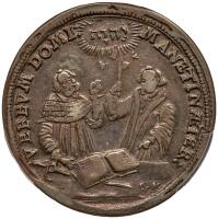 German States: Saxony. Reformation Silver Medal, 1617 PCGS EF40