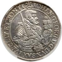 German States: Saxony. Taler, 1630-HI PCGS About Unc