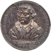 German States: Saxony. Silver Medal (1717) PCGS MS62