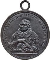 German States: Saxony. Bronze Medal, 1817 Sharpness of XF