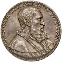 German States: Saxe-Albertine Line. Silver Medal, 1539 Sharpness of XF