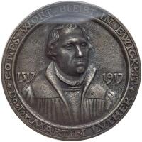 German States: Saxe-Eisenach. Cast Iron Medal, 1917 PCGS MS62