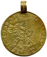 German States: Saxe-New Weimar. Death Groschen (1/24 Taler), 1645 VF Details