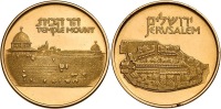 The Temple Mount Gold State Medal