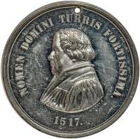 Germany. Reformation White Metal Medal, dated 1517 (c.1867-1880) PCGS MS61