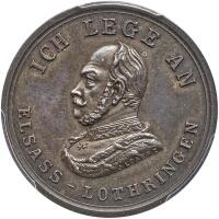 Germany. Silver Medal, 1871 PCGS MS62