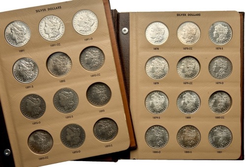 1878-1921-S Partial Collection of Morgan Silver Dollars