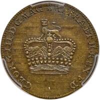 Great Britain. Coronation Bronze Medal, 1761 PCGS MS63