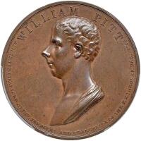 Great Britain. Bronze Medal, 1806 PCGS Specimen 62