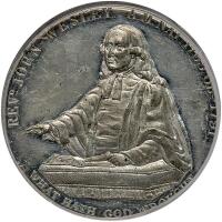 Great Britain. White Metal Medal, 1836 PCGS MS61