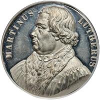 Great Britain. White Metal Medal, ND (1846) PCGS Specimen 63