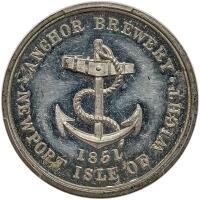 Great Britain. Penny Token, 1851 PCGS MS62