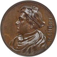Great Britain. Bronze Medal, 1857 PCGS Specimen 62