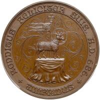 Great Britain. Bronze Medal, 1886 PCGS MS65