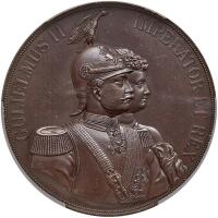Great Britain. Bronze Medal, 1891 PCGS Specimen 63