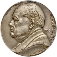 Great Britain. Silver Medal, 1965 PCGS Specimen 64