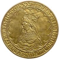 Hungary. Gilt Silver Medal, (c.1619) XF