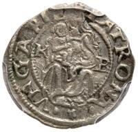 Hungary. Denar's, 1557-KB and 1584-KB PCGS EF40