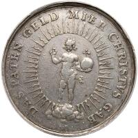 Poland: Danzig. Silver Medal, ND (17th C.) PCGS EF40