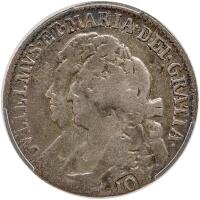 Scotland. 10 Shillings, 1692 PCGS F12