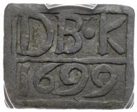 Scotland. Communion Iron Token, 1699 PCGS EF40