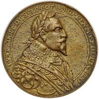 Sweden. Cast Silver Medal, ND (c.1620) Sharpness of XF