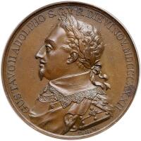 Sweden. Bronze Medal, 1832 PCGS Unc