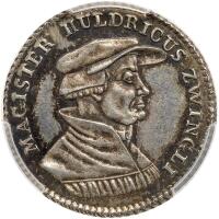 Switzerland: Z&Atilde;&frac14;rich. Silver (Ducat), 1819 PCGS AU53