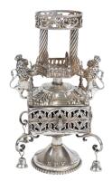 Beautiful, Sterling Silver Havdalah Spice Box, Middle 20th Century Boasting Superior Craftsmanship, Excellent Condition.