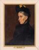 Charles Spencelayh: "Untitled Portrait", Original Oil on Wood Panel