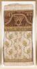 Beautiful 18th Century, Handmade Torah Mantle (Torah Cover) with Elaborate Embroidery and Trim in Woven Gold Thread