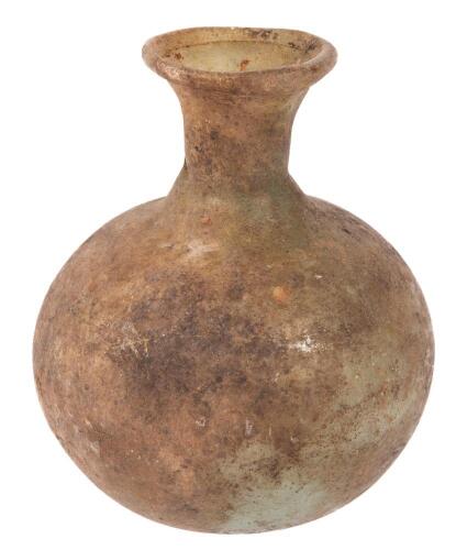 Ancient Roman Glass Sprinkler with Flared Lip and Constricted Flow at the Neck