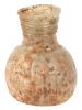 Mold-Blown Balsarium with Incisions Completely Encircling the Bottle with Exceptional Glass Threading Around the Neck