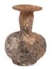 Exceptional Mold-Blown Unguentarium with a Twist Pattern on Body and Neck Finished with a Raised Base.