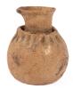 Impressive Mold-Blown Balsarium with a Recessed Neck, Completely Covered in Encrustation