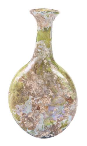 Roman Glass Pilgrim Flask, c. 1st&acirc;&euro;&ldquo;3rd Century