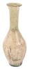 Appealing Mold-Blown Glass Perfume Bottle, Greenish Glass, Residue Throughout