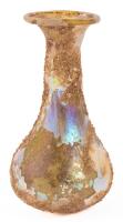Small Balsarium with a Flared Mouth and Awash in Iridescence and Encrustation, Very Appealing