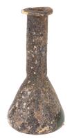 Very Appealing, Long-Necked Unguentarium Completely Encrusted with Mineral Deposits and Iridescence