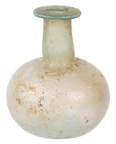 Classic Balsarium with Short Neck and Bulbous Body Used for Oils, Perfumes and Cosmetics.