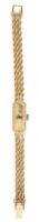 Ladies Vintage 14K Yellow Gold and Diamond Watch by Baume & Mercier with 14K Yellow Gold Bracelet Band