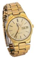 Vintage OMEGA Gen&Atilde;&copy;ve Automatic Day Date Gold Plated Watch. Keeps Excellent Time, a Fine Collector's Piece