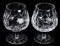 Eight (8) Waterford Crystal Connoisseur Brandy Snifters, Lismore Pattern
