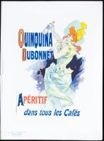 Jules Ch&Atilde;&copy;ret Collection of French Artists During Belle &Atilde;&permil;poque, Paris. Plate 29 "QuinQuina Dubonnet" by Jules Ch&Atilde;&copy;ret