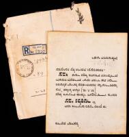David Ben-Gurion: 1st Prime Minister of Israel, Signed Notification to a Soldier's Family on the Death of Their Son, 1948 RARE