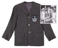 DISNEYANA: "The Mickey Mouse Club" Carl Patrick "Cubby" O'Brien Original Mouseketeer Jacket from 1955-1958, Bow-Tie and Photo