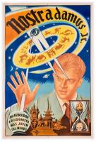 Nostradamus Jr., Rare and Arresting Vintage Original Argentine Magic Poster, 1930s