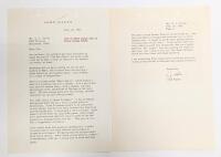 John Wayne: Typed Letter Signed On Letterhead Dated Feb. 20, 1952. to An Executive at RKO Pictures. LOA by James Spence.