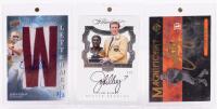 John Elway, Three Deluxe Limited Edition Cards all Having Celebrated Denver Broncos Quarterback Signatures. Upper Deck and Two P
