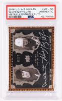 2016 Upper Deck All-Time Greats Master Collection Wayne Gretzky & Bobby Orr (Masterful Pairings Autographs) #MP-GO PSA Authentic